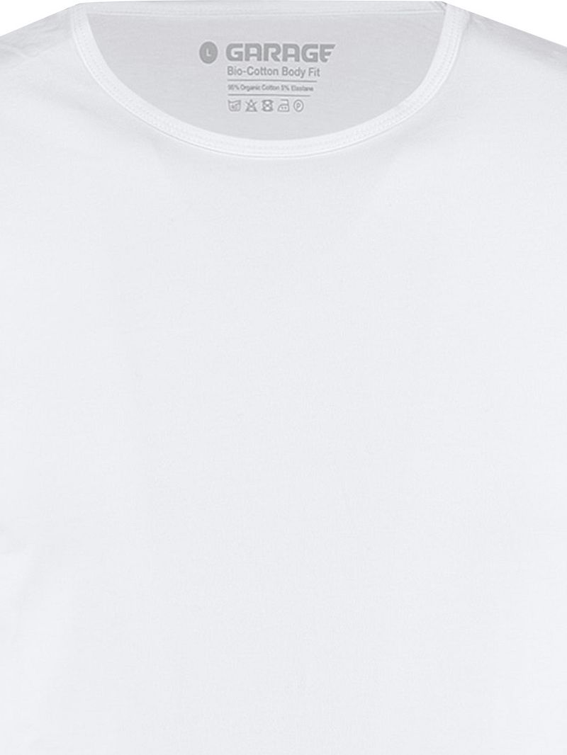Garage 2-Pack Basic T-shirt Bio Weiß - Größe S günstig online kaufen