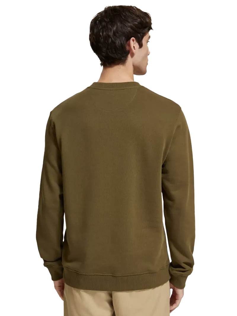 Scotch and Soda Essential Sweater Donkergroen