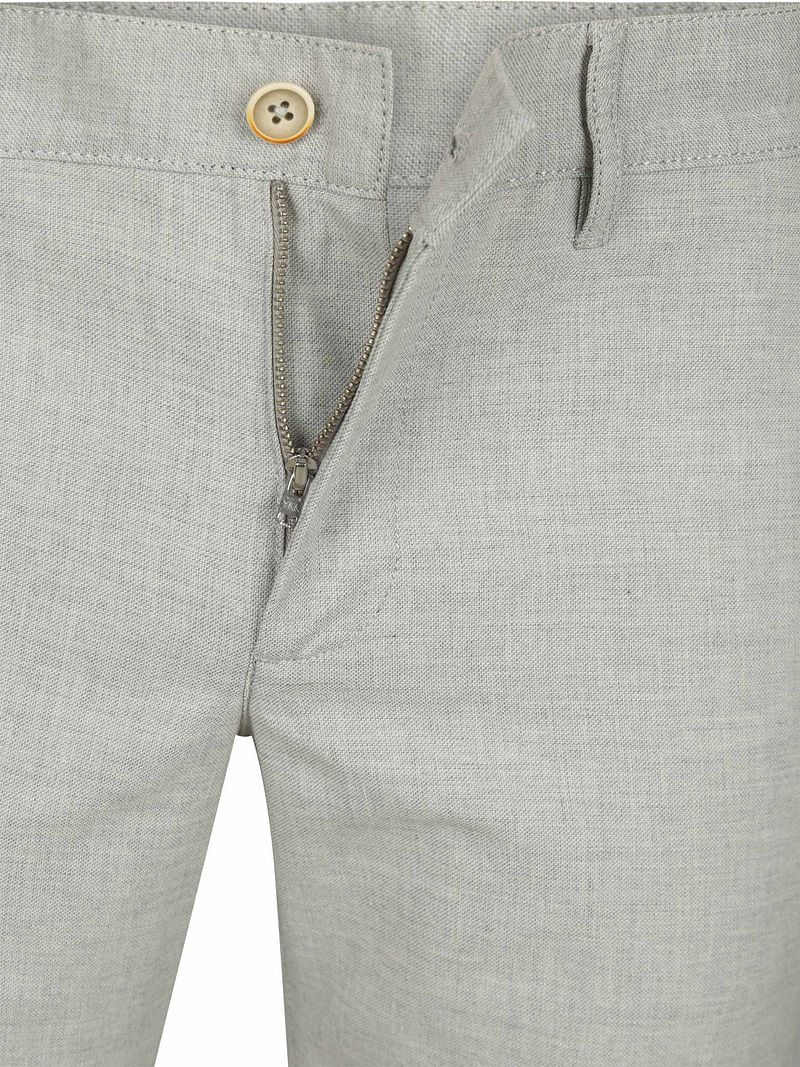 Alberto Lou Chinohose Mix Leinen Beige - Größe W 34 - L 32 günstig online kaufen