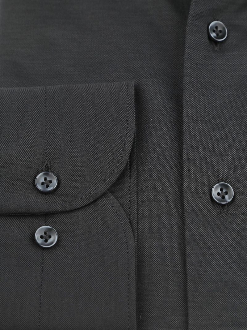 Profuomo Japanese Knitted Hemd Anthrazit - Größe 39 günstig online kaufen