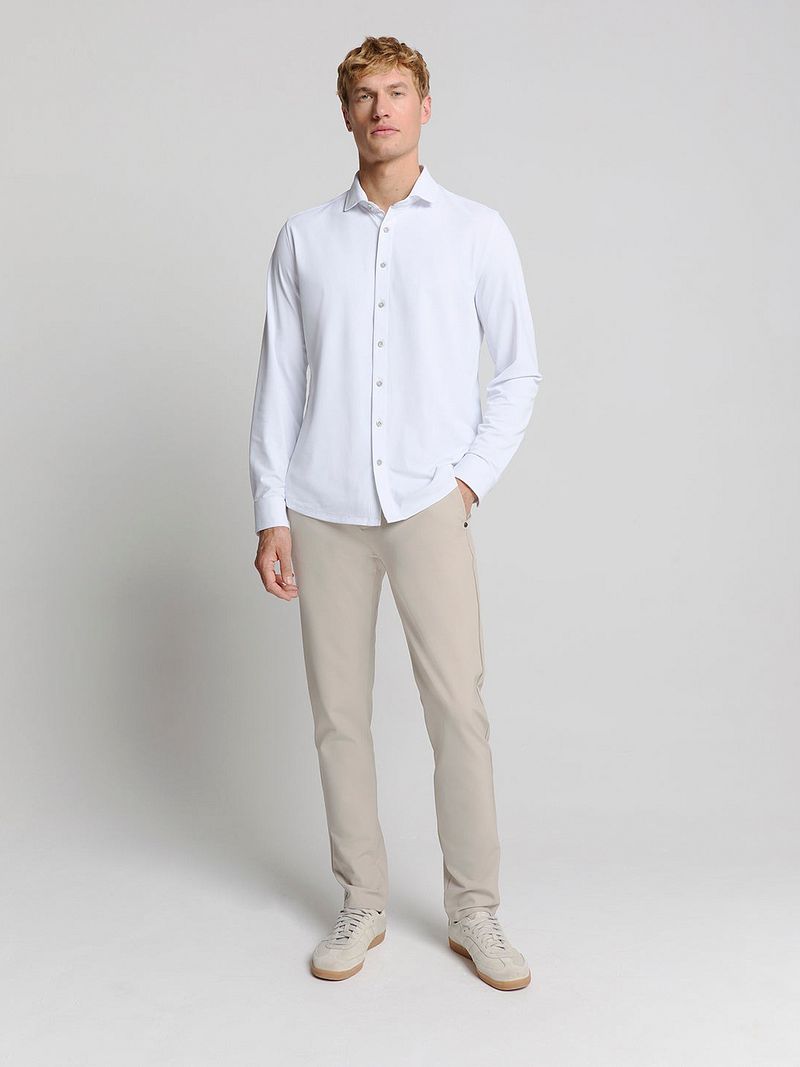 No Excess Chino 4-Way Stretch Sedoc Stone