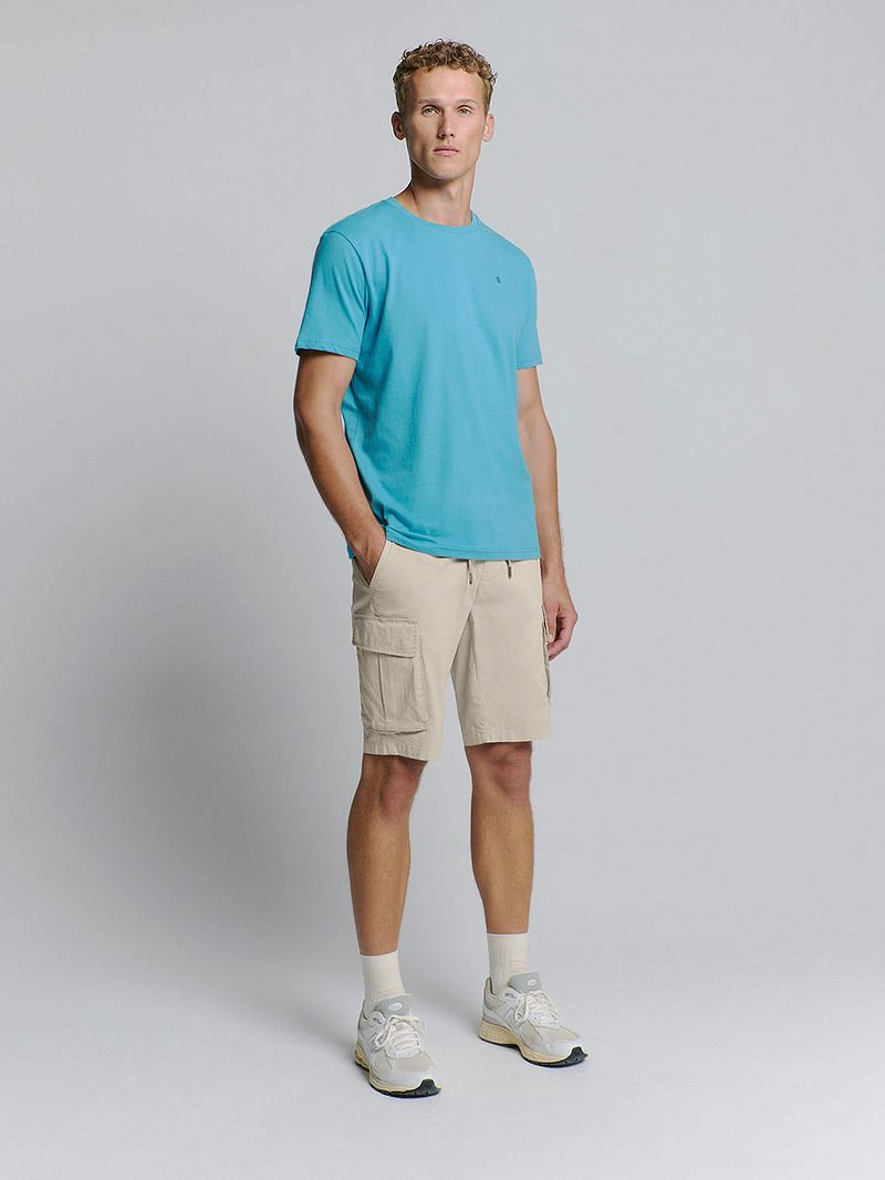 No Excess Short Stretch Cargo Beige