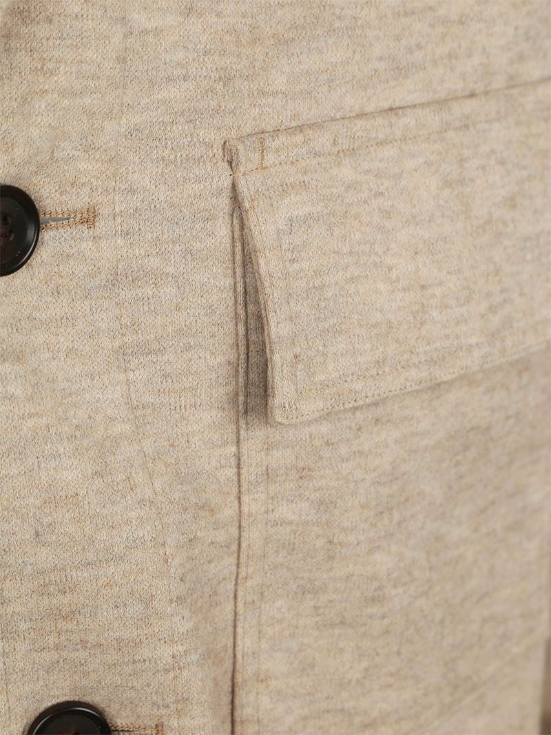 Profuomo Overshirt Beige - Größe L günstig online kaufen