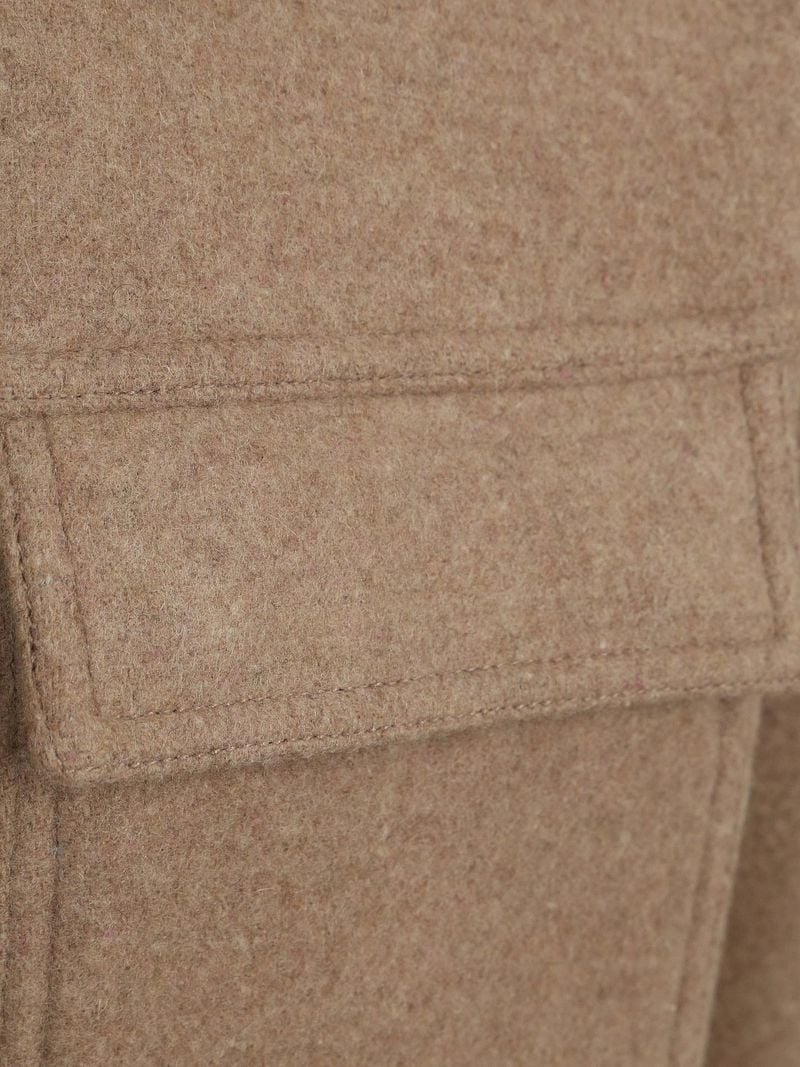 Suitable Overshirt Wool Blend Beige - Größe XXL günstig online kaufen