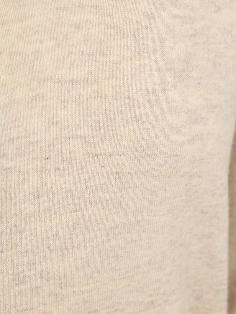 Profuomo Longsleeve Poloshirt Wool Blend Sand  - Größe XXL günstig online kaufen