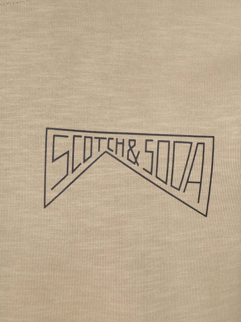 Scotch and Soda Pullover Logo Beige - Größe XXL günstig online kaufen