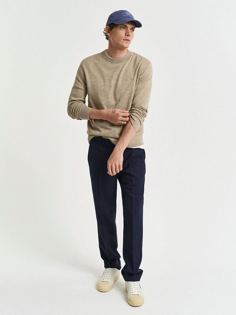 Gant Sunfaded Pullover Beige - Größe XL günstig online kaufen