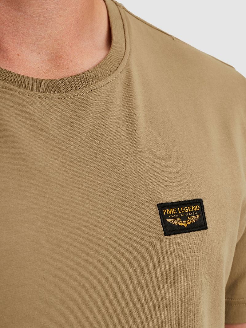 PME Legend American Classic T-Shirt Seneca Rock Beige - Größe XXL günstig online kaufen
