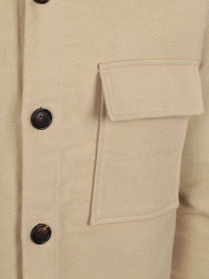 Profuomo Overshirt Moleskin Beige