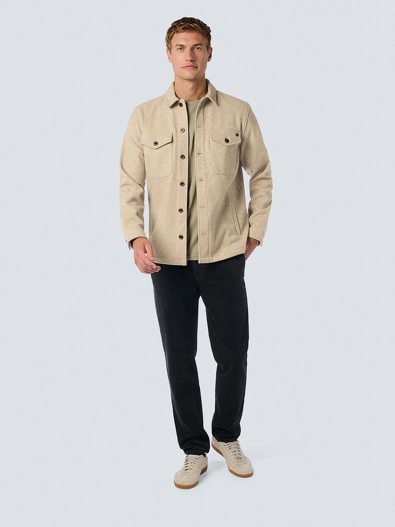 No Excess Overshirt Khaki