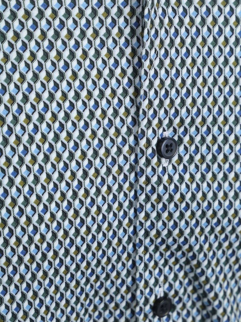 DESOTO Hemd Squares Grün Blau - Größe XXL günstig online kaufen