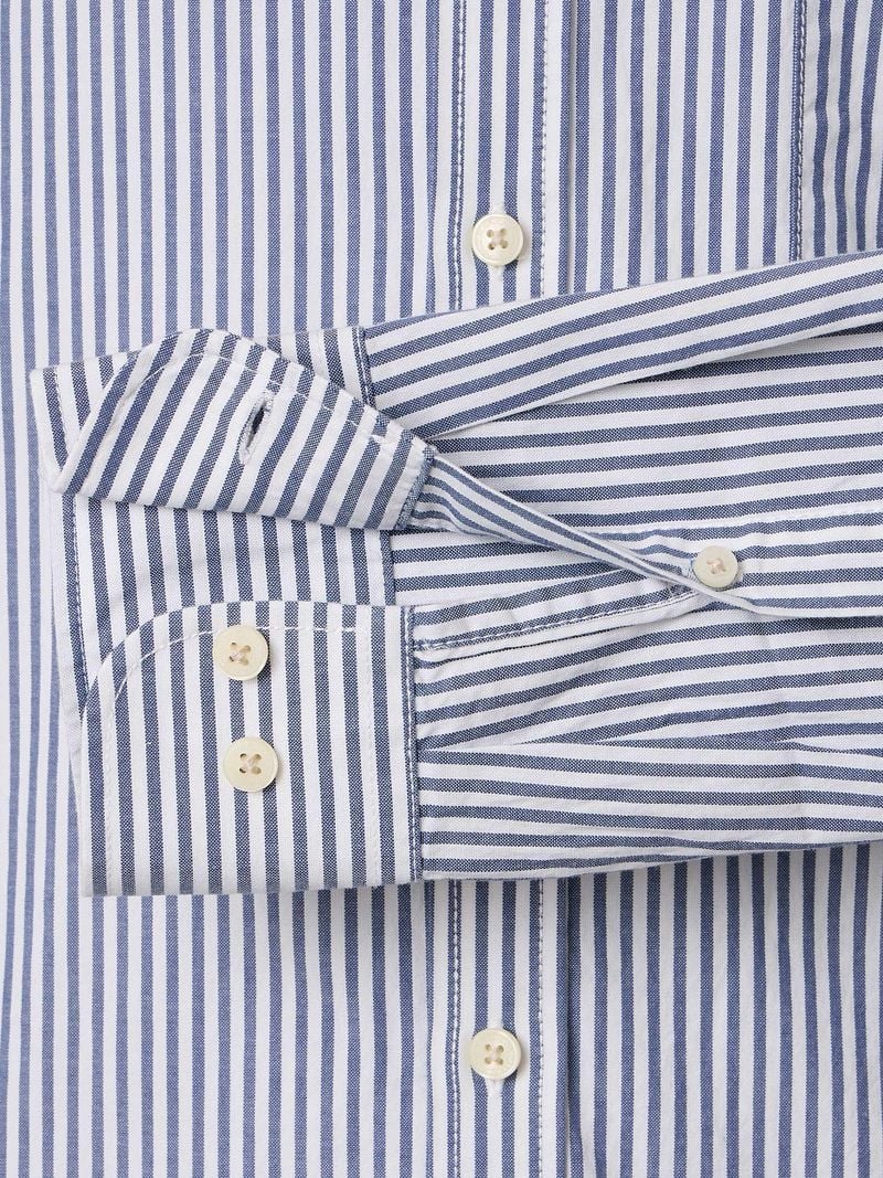 Casa Moda Freizeithemd Streifen Blau - Größe XXL günstig online kaufen