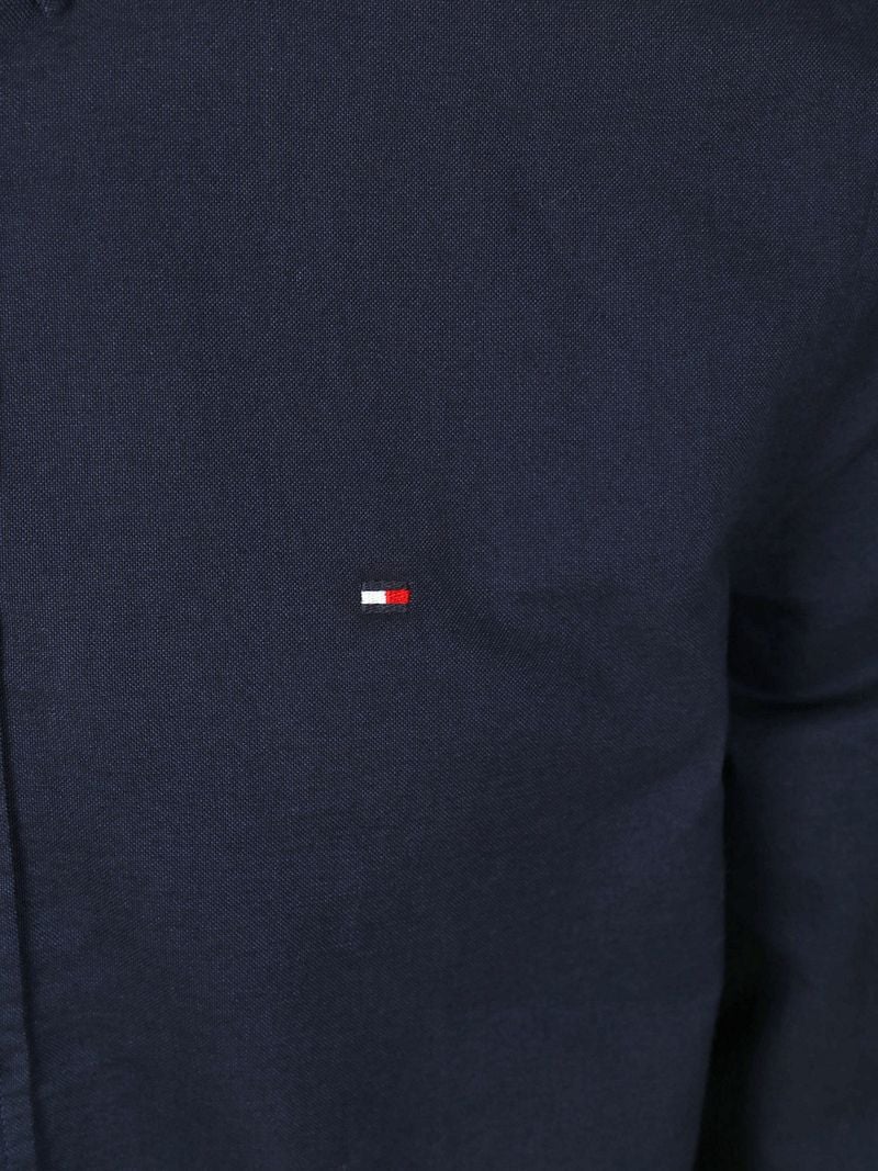 Tommy Hilfiger Oxford Hemd Navy - Größe XXL günstig online kaufen