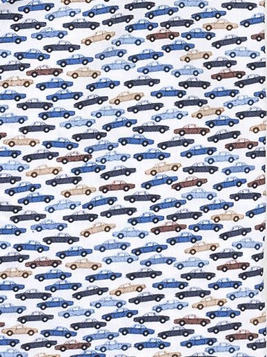 R2 Hemd Druck Cars Blau - Größe 43 günstig online kaufen