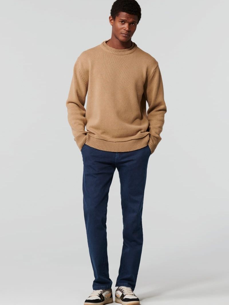Meyer Chino Bonn Dunkelblaue Jeans - Größe 58 günstig online kaufen