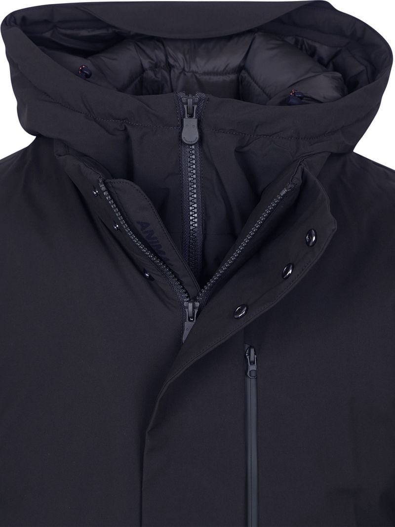 Save The Duck Jas Sesle Hood Navy - Größe M günstig online kaufen