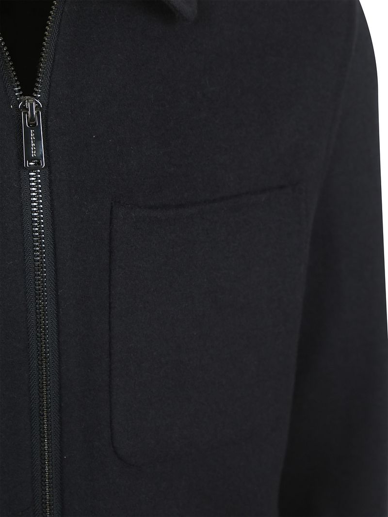 Profuomo Overshirt Woolblend Navy - Größe M günstig online kaufen
