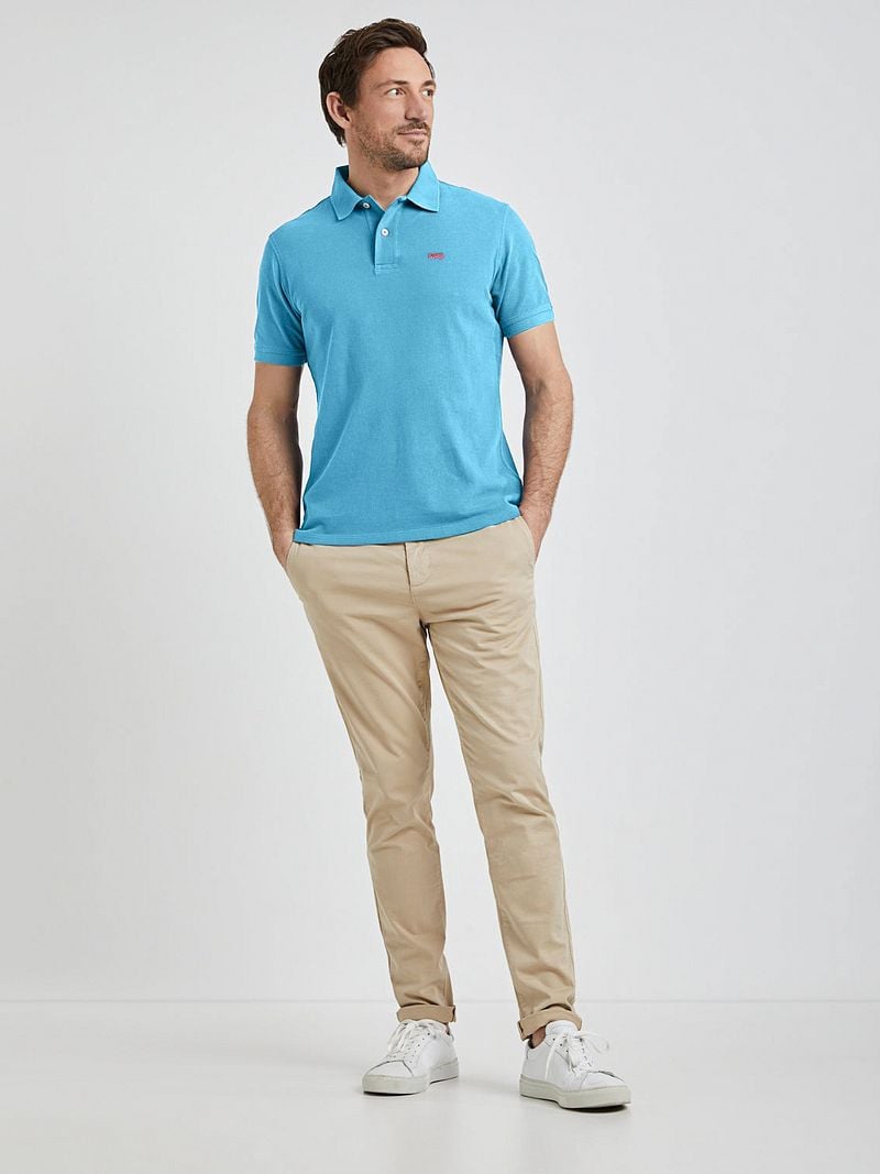 McGregor Piqué Poloshirt Sea Blau - Größe M günstig online kaufen