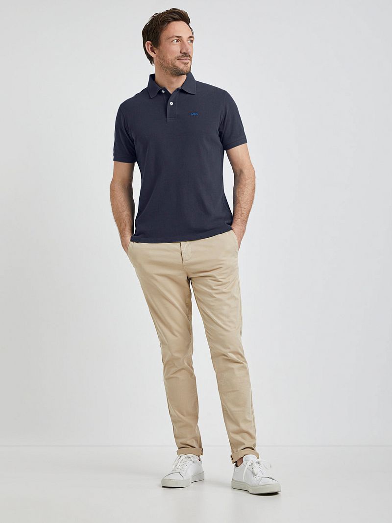 McGregor Piqué Poloshirt Navy - Größe M günstig online kaufen