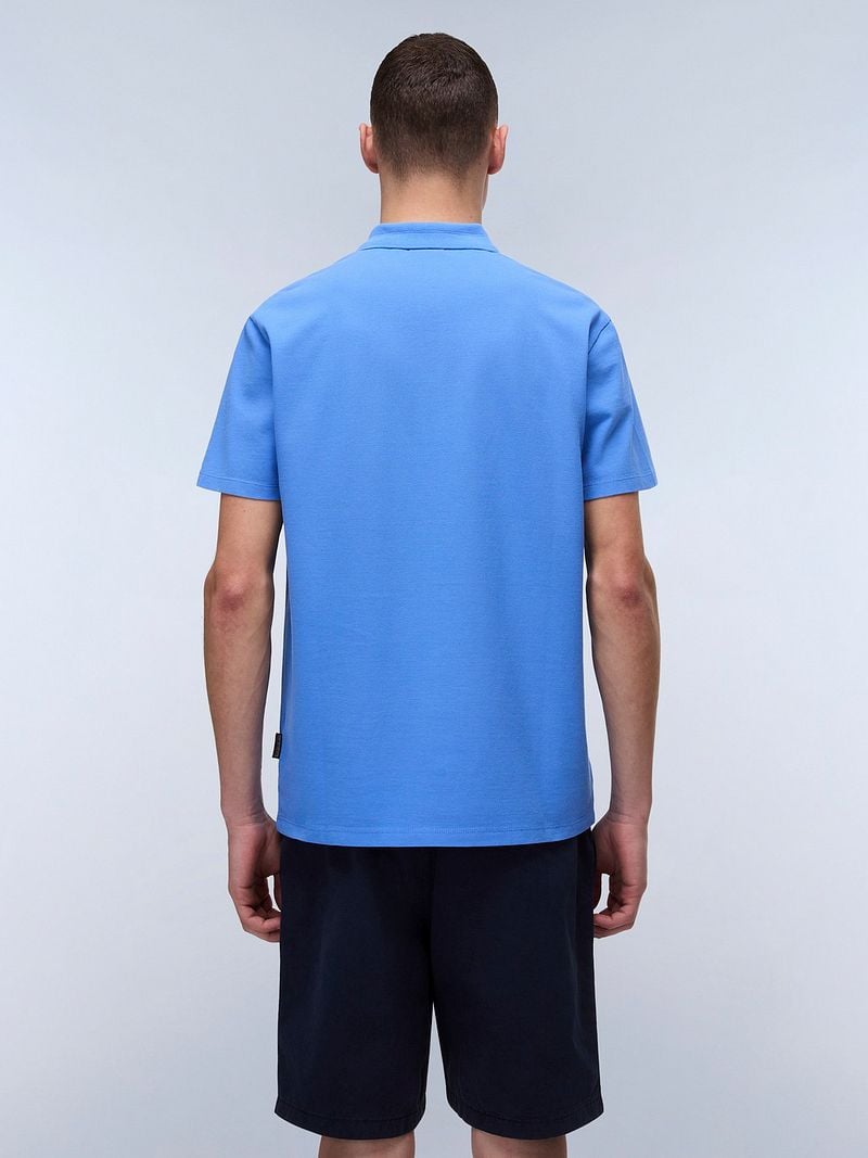 Napapijri Ealis Poloshirt Mid Blau - Größe S günstig online kaufen