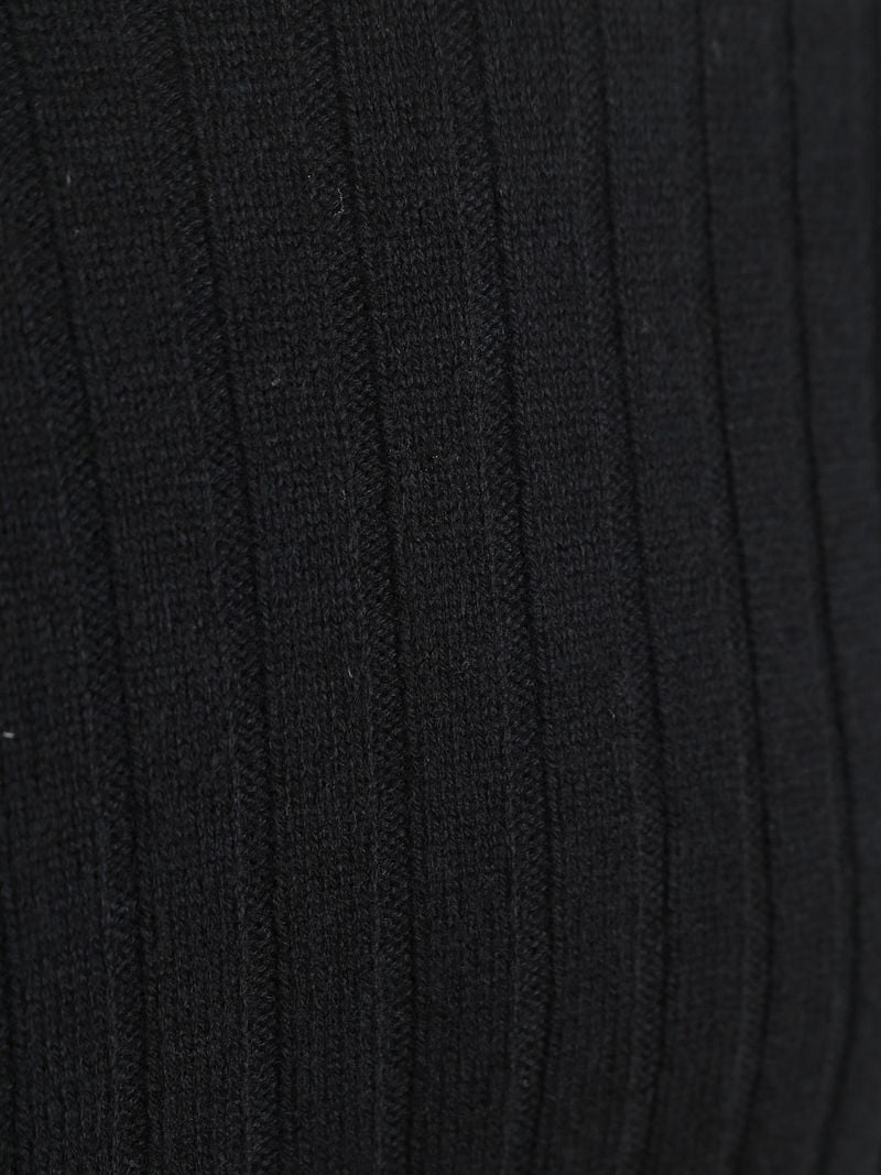 Profuomo Pullover Rib Wool Blend Navy  - Größe M günstig online kaufen