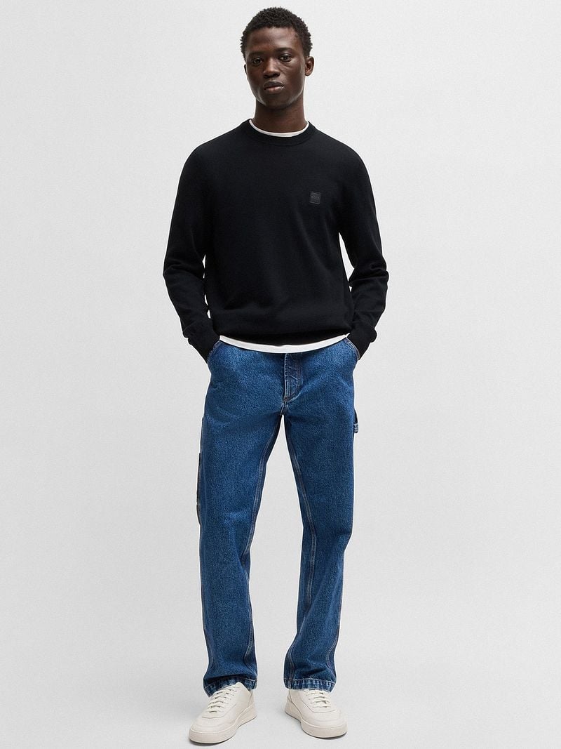 BOSS Pullover Kanovano Navy - Größe L günstig online kaufen