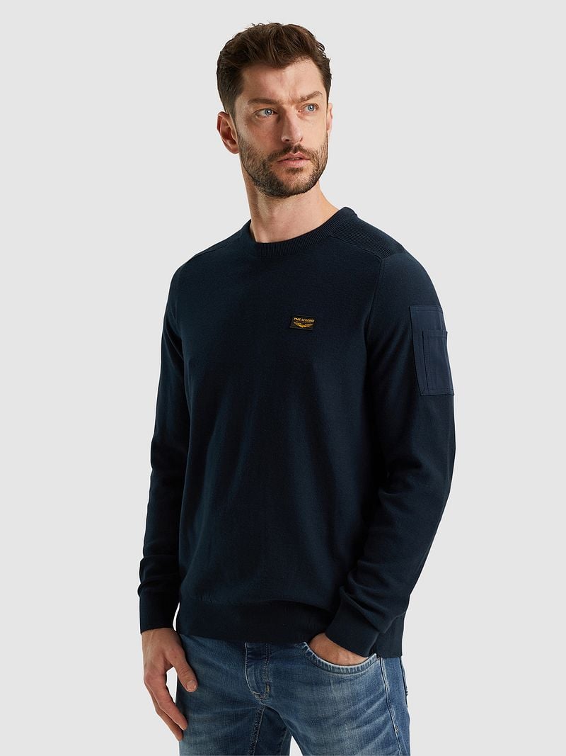 PME Legend American Classic Pullover Navy - Größe M günstig online kaufen