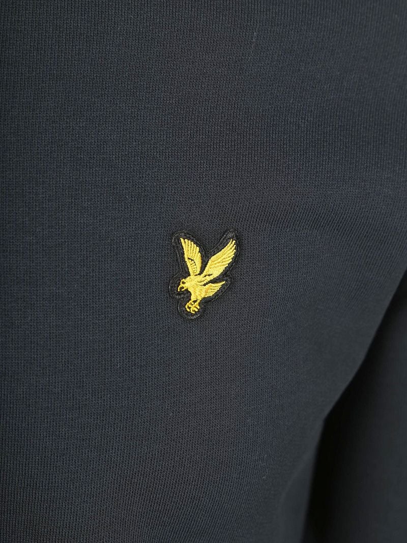 Lyle & Scott Sweat Half Zip Pull Navy - Größe S günstig online kaufen
