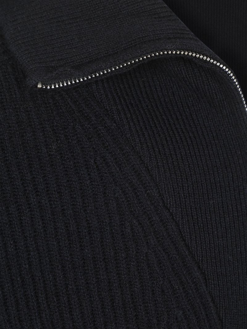 Profuomo Half Zip Pullover Wolle Navy  - Größe S günstig online kaufen