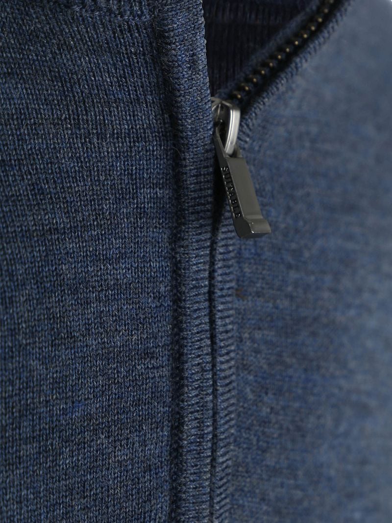 Suitable Merino Half Zip Pullover Denim Blau - Größe XXL günstig online kaufen