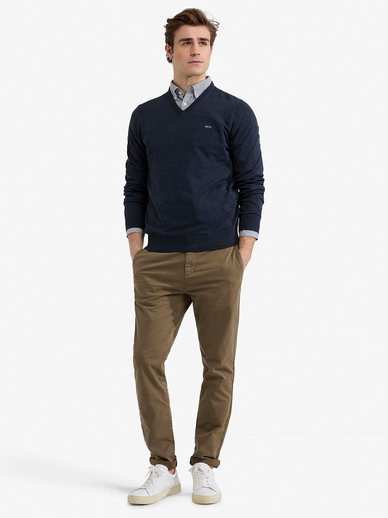 McGregor Pullover V-Ausschnitt Navy - Größe S günstig online kaufen