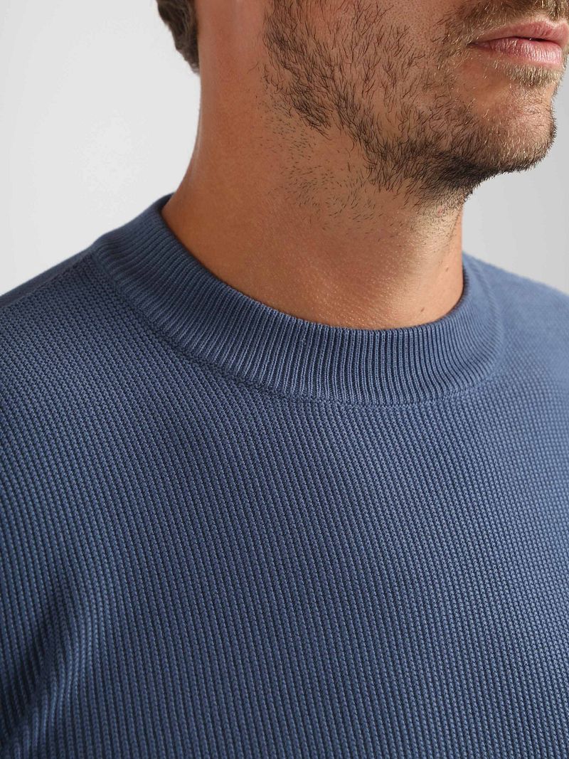 Suitable Respect Pullover Mamase Mid Blau - Größe L günstig online kaufen
