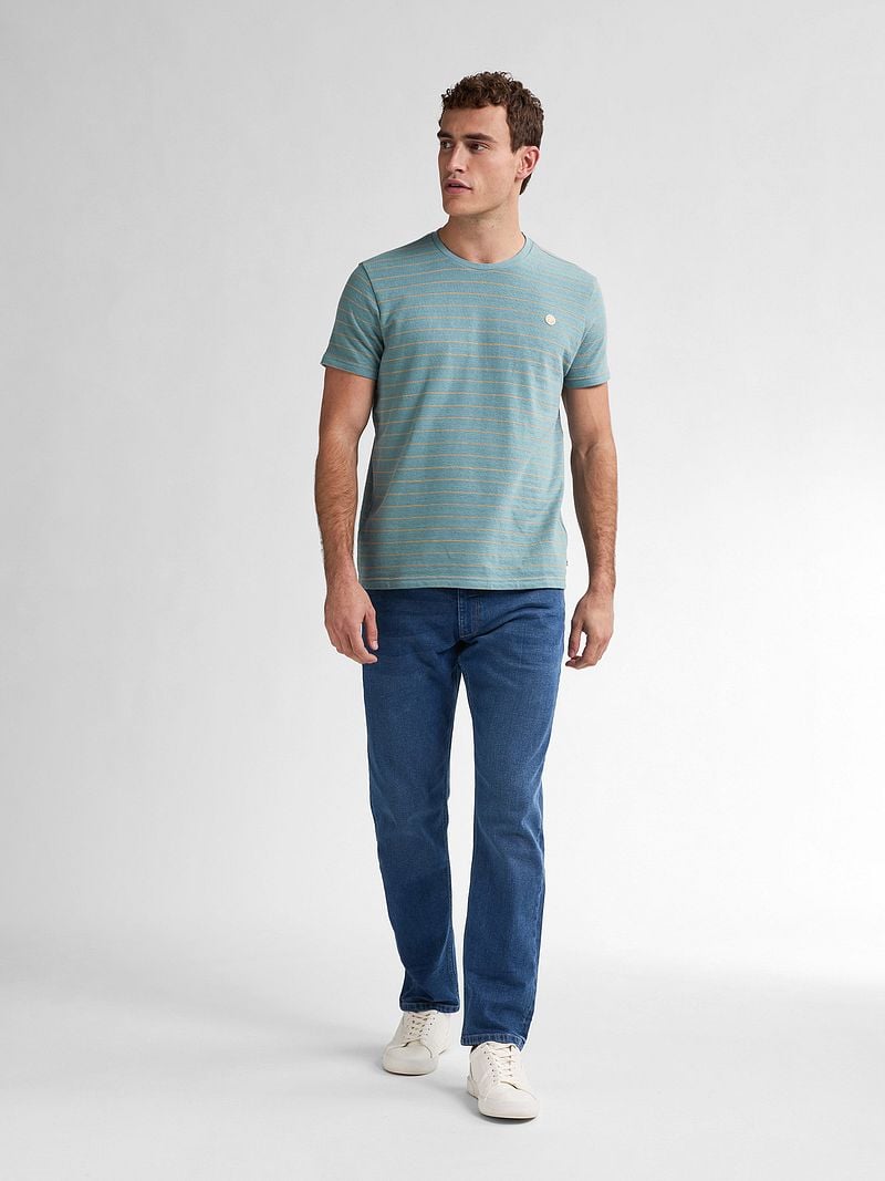 Petrol Knitted T-Shirt Mahi Ocean Blau - Größe M günstig online kaufen