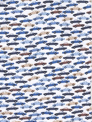 R2 Amsterdam R2 Overhemd Print Auto Blauw