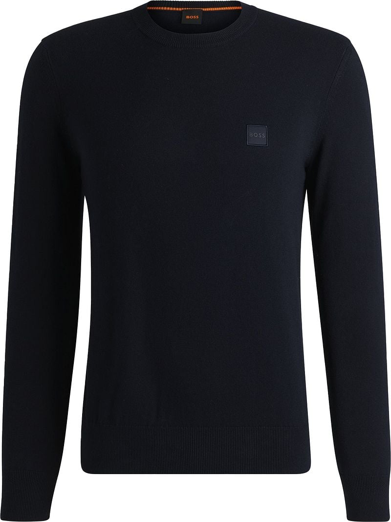 BOSS Pullover Kanovano Navy - Größe L günstig online kaufen