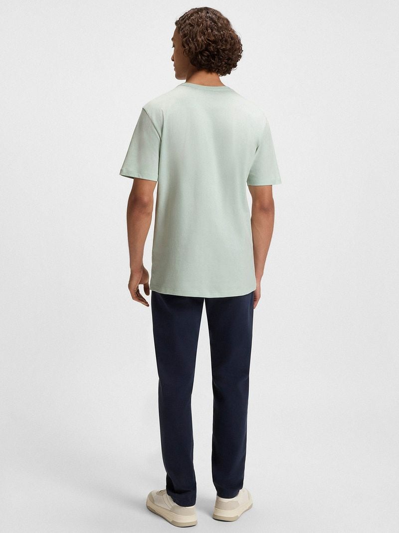 Boss T-shirt Tales Lichtblauw
