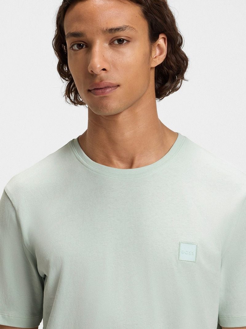 Boss T-shirt Tales Lichtblauw