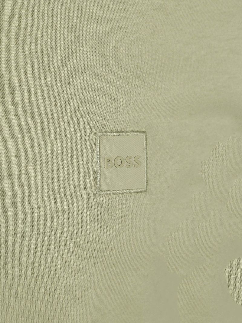 Boss T-shirt Tales Open Groen