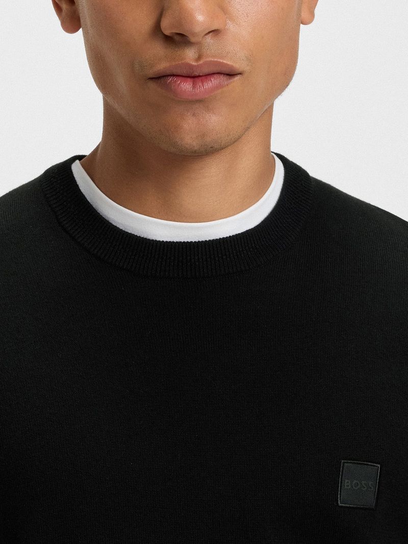 Boss Pullover Kanovano Zwart