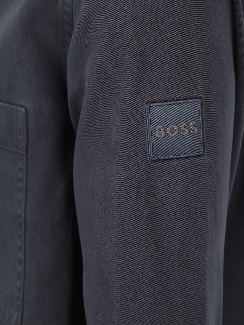 Boss Overshirt Locky Navy