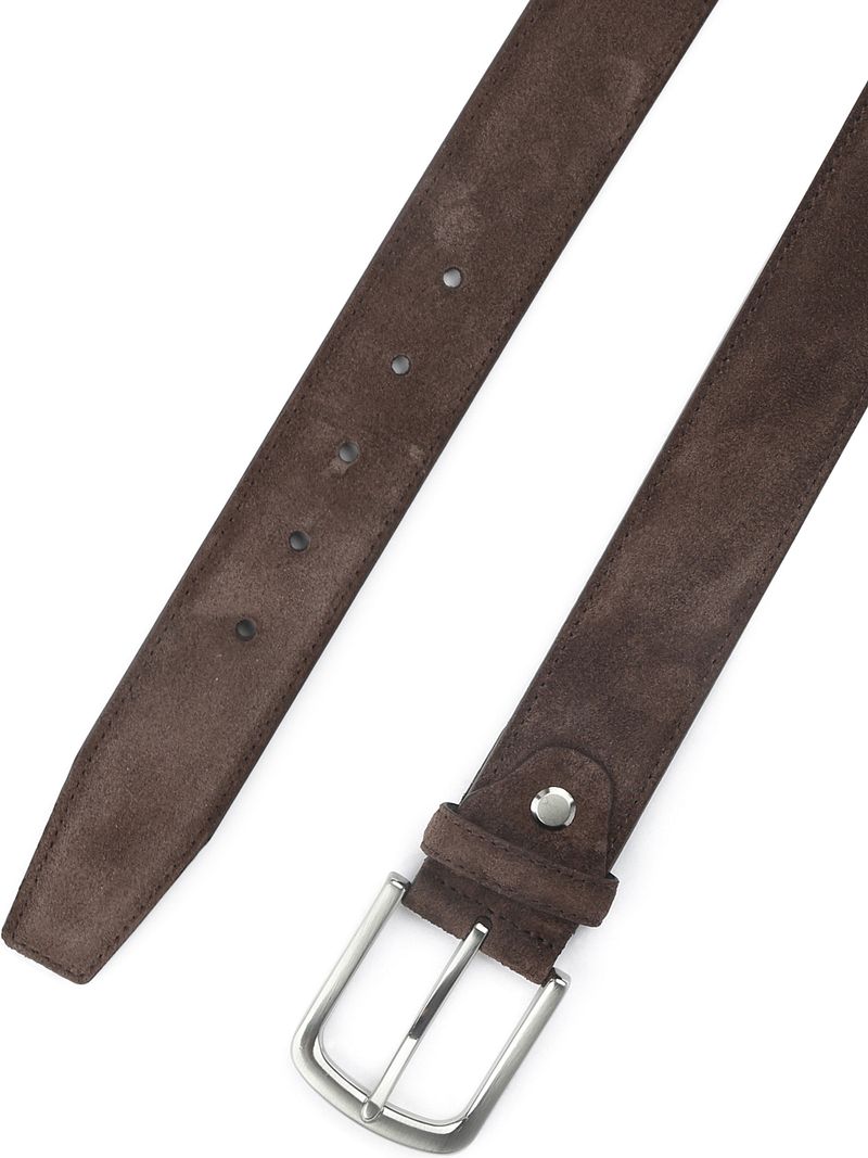 Suitable Ledergürtel Wildleder Braun - Größe 105 günstig online kaufen