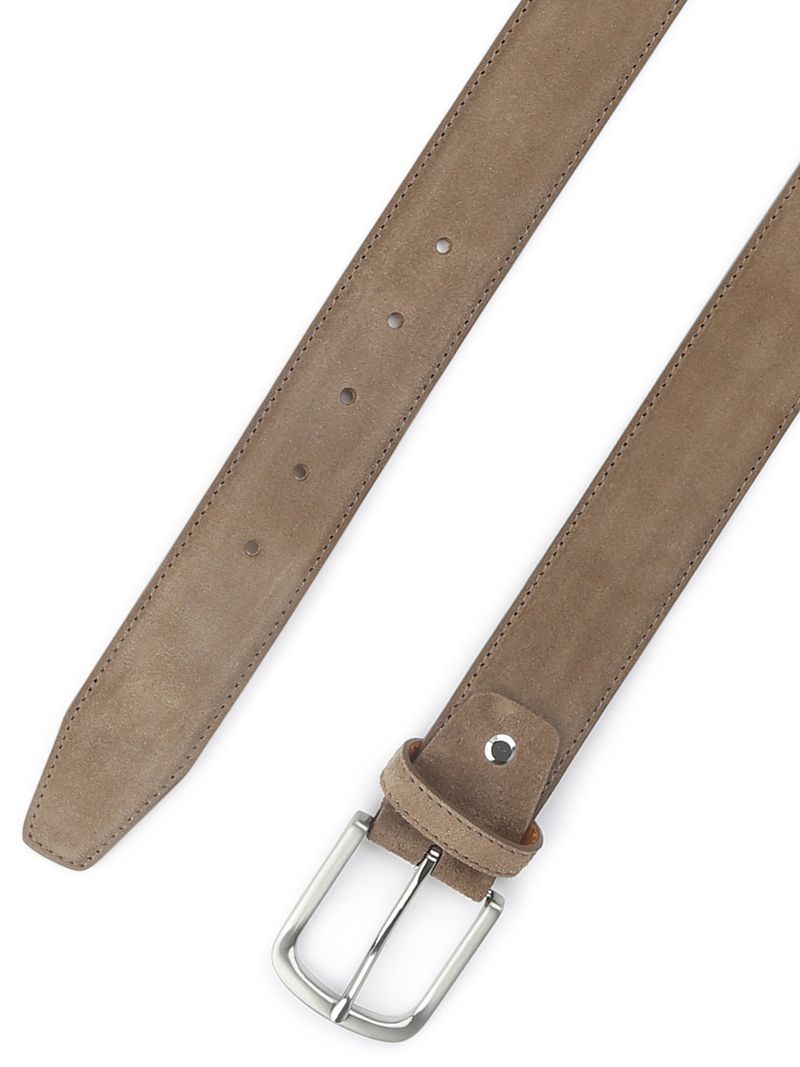 Suitable Ledergürtel Wildleder Hellbraun - Größe 105 günstig online kaufen