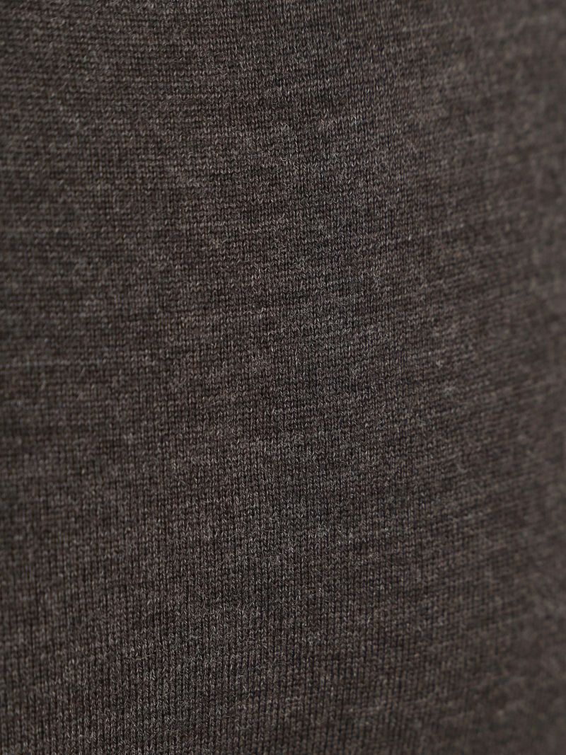 Profuomo Pullover Merinowolle Dunkelbraun - Größe S günstig online kaufen