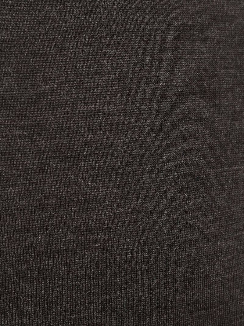 Profuomo Turtleneck Merino Pullover Dunkelbraun - Größe L günstig online kaufen