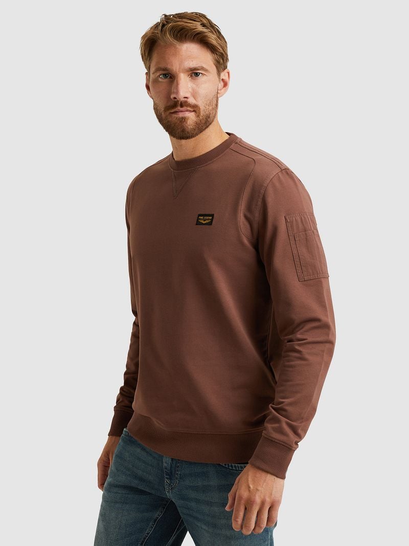 PME Legend American Classic Sweater Braun - Größe S günstig online kaufen