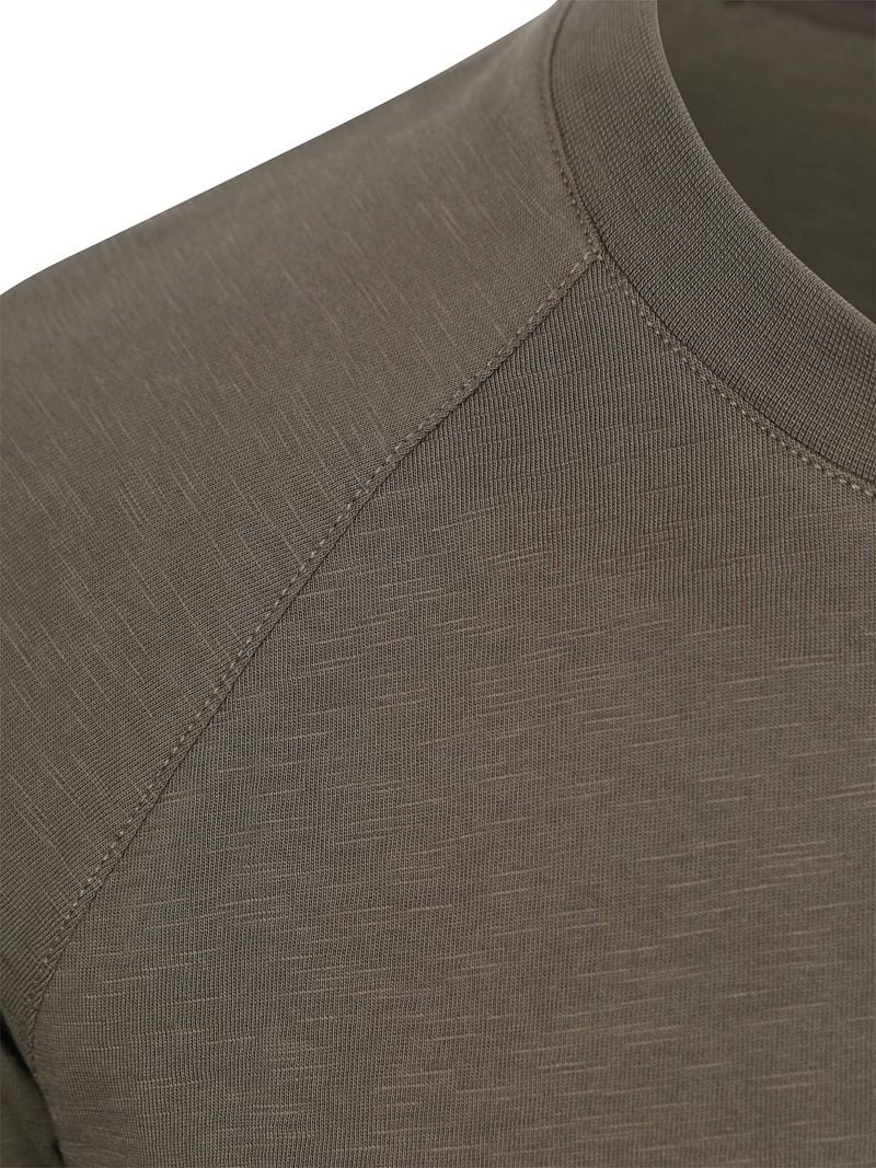 Marc O'Polo Longsleeve T-Shirt Copley Braun - Größe M günstig online kaufen