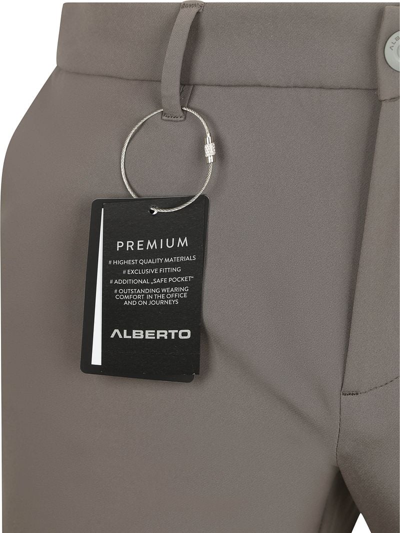 Alberto Move Performance Chino Grijs
