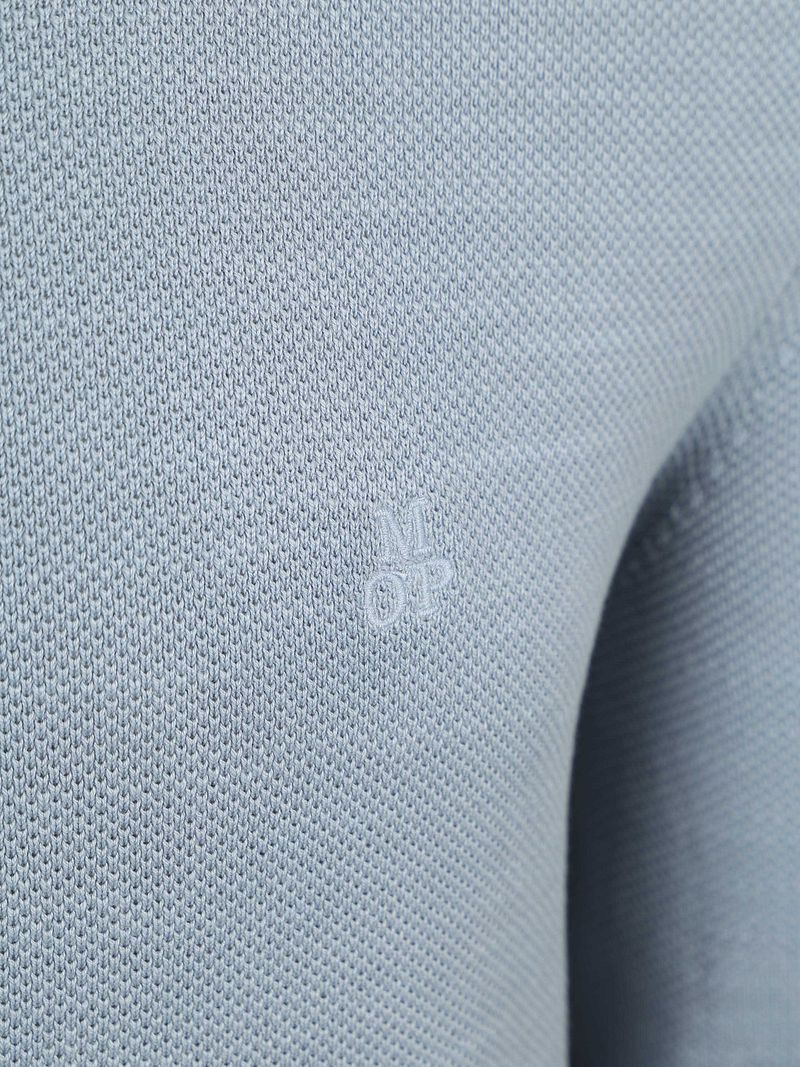 Marc O'Polo Pullover Heavy Piqué Lichtblauw