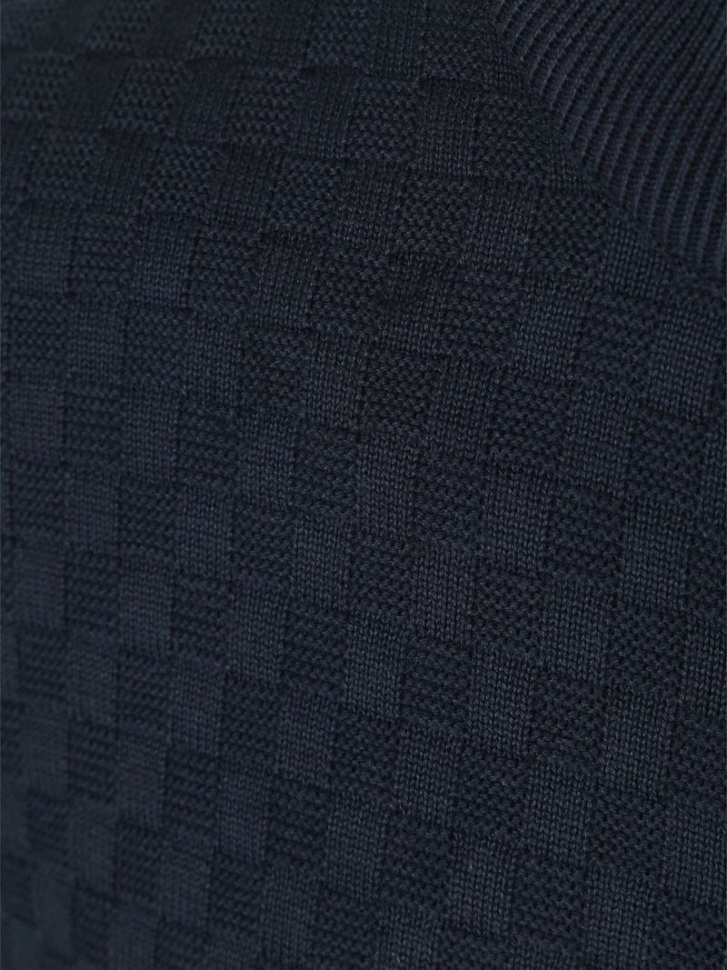 Gant Strickjacke Textur Marine - Größe L günstig online kaufen