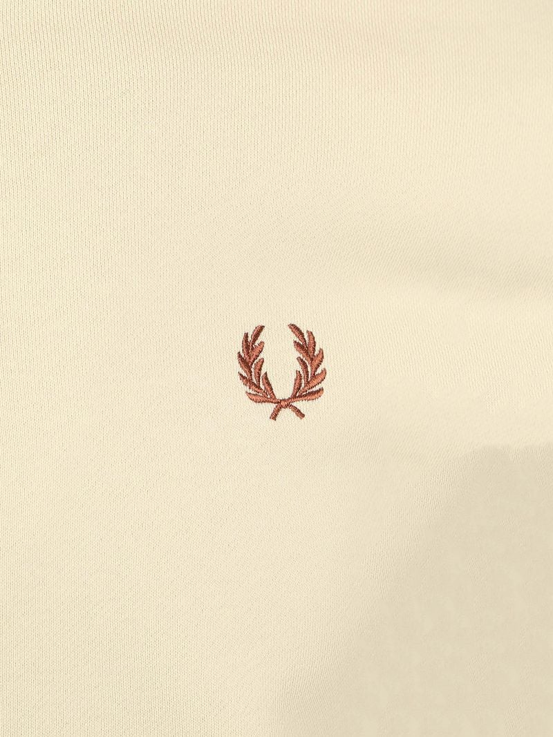 Fred Perry Half Zip Pullover Ecru - Größe XXL günstig online kaufen